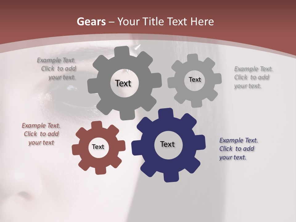 Dark Devil Piercing PowerPoint Template