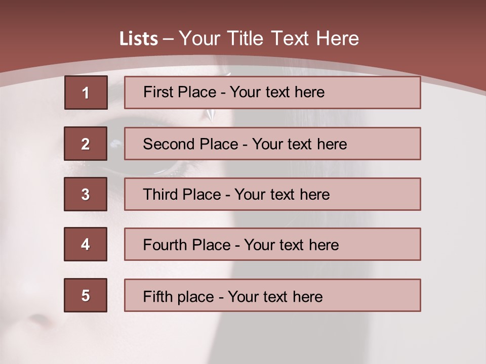 Dark Devil Piercing PowerPoint Template