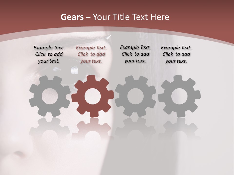 Dark Devil Piercing PowerPoint Template