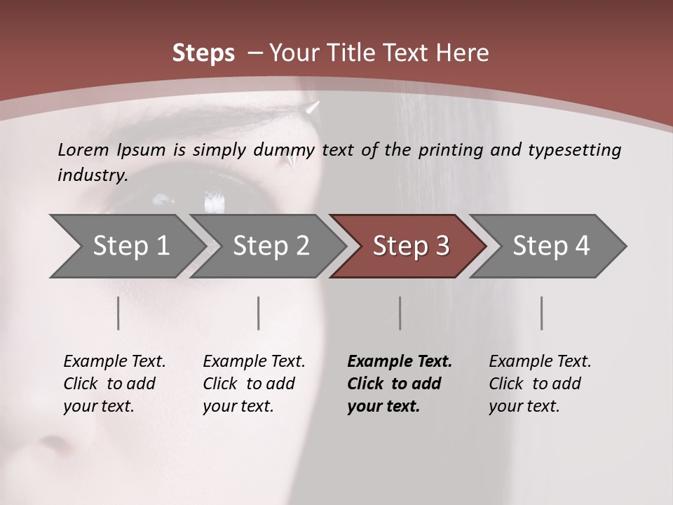 Dark Devil Piercing PowerPoint Template