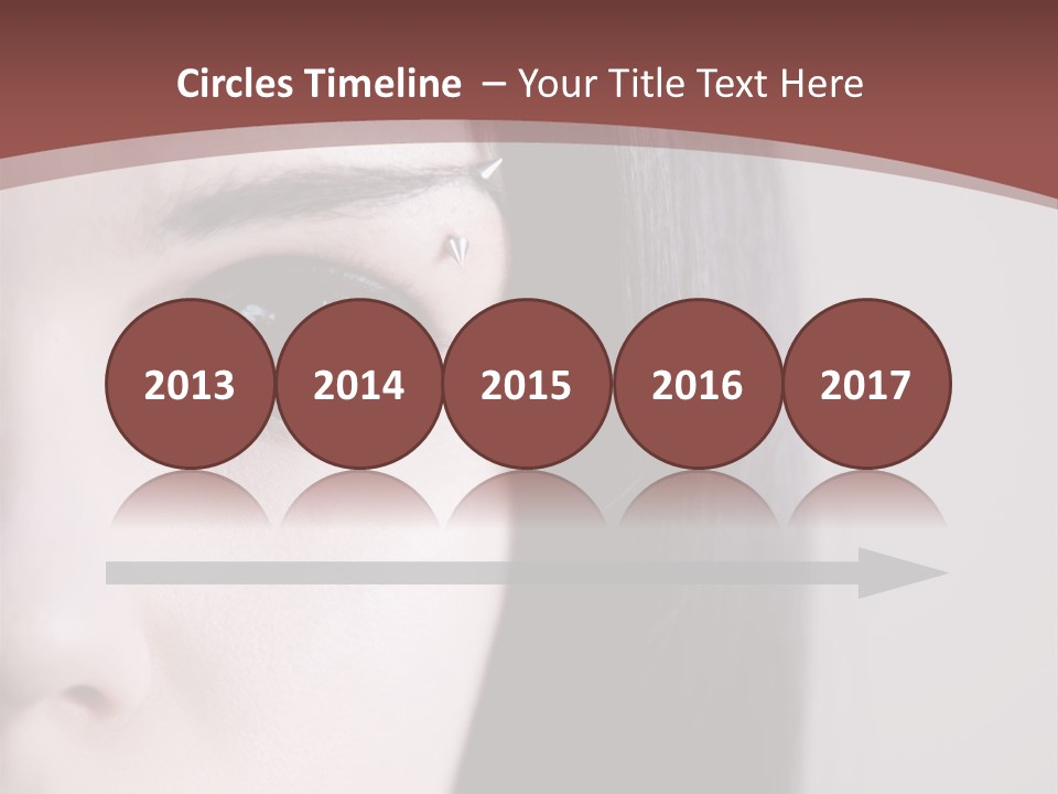 Dark Devil Piercing PowerPoint Template