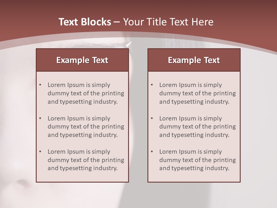Dark Devil Piercing PowerPoint Template
