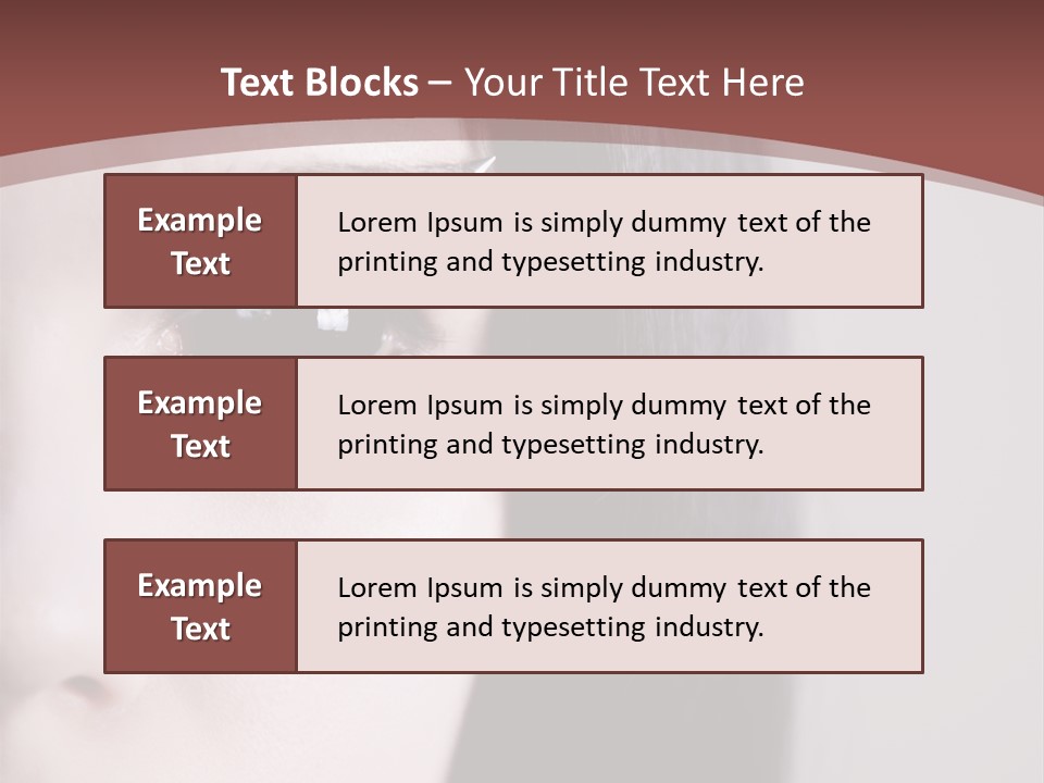 Dark Devil Piercing PowerPoint Template