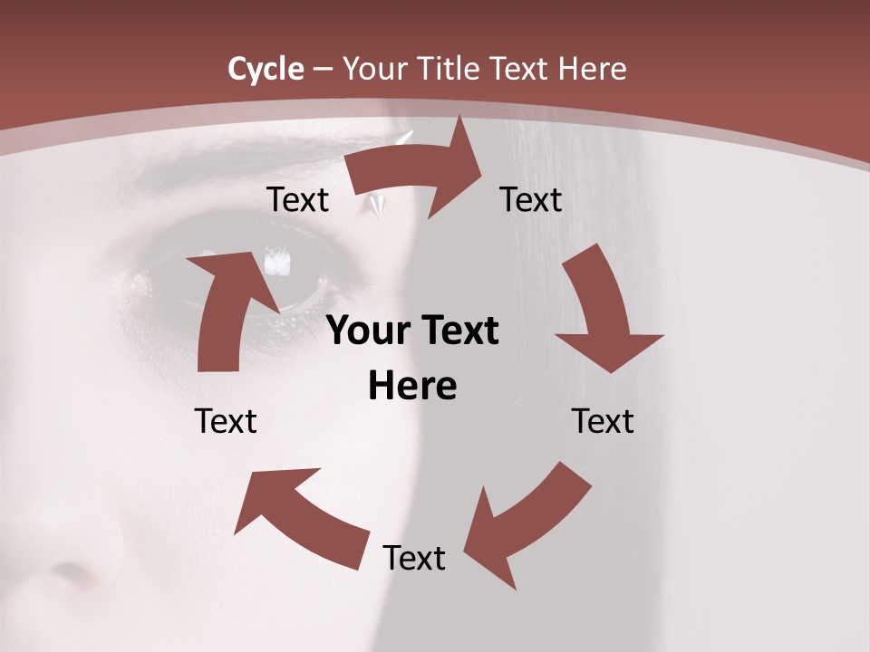 Dark Devil Piercing PowerPoint Template