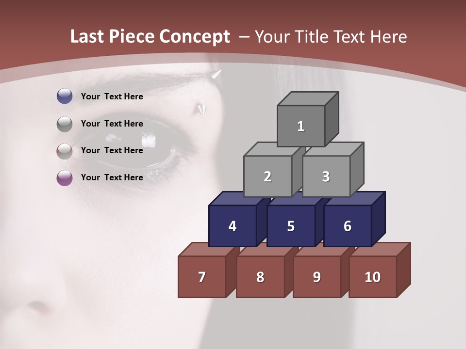 Dark Devil Piercing PowerPoint Template