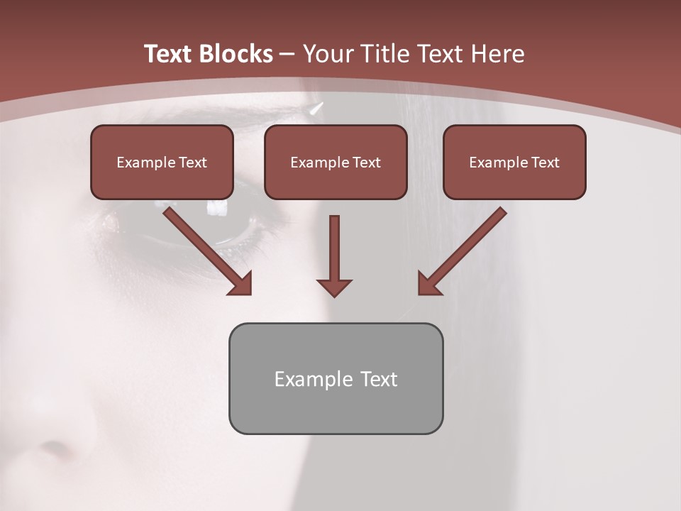 Dark Devil Piercing PowerPoint Template