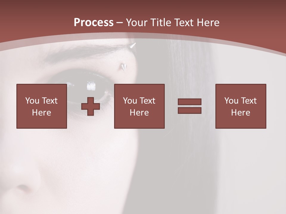 Dark Devil Piercing PowerPoint Template