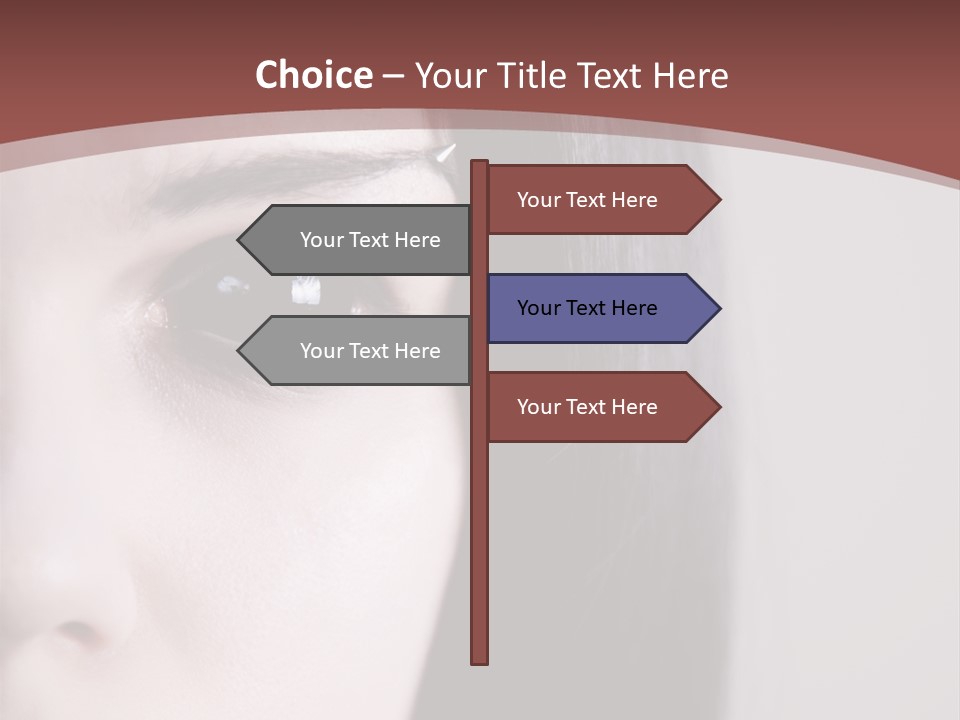 Dark Devil Piercing PowerPoint Template