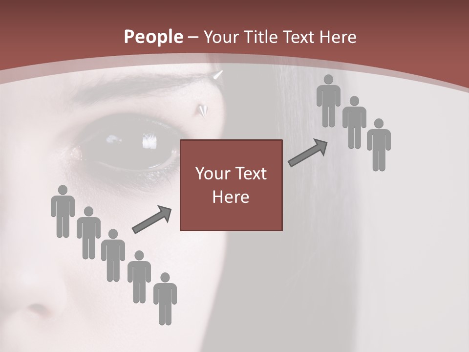 Dark Devil Piercing PowerPoint Template