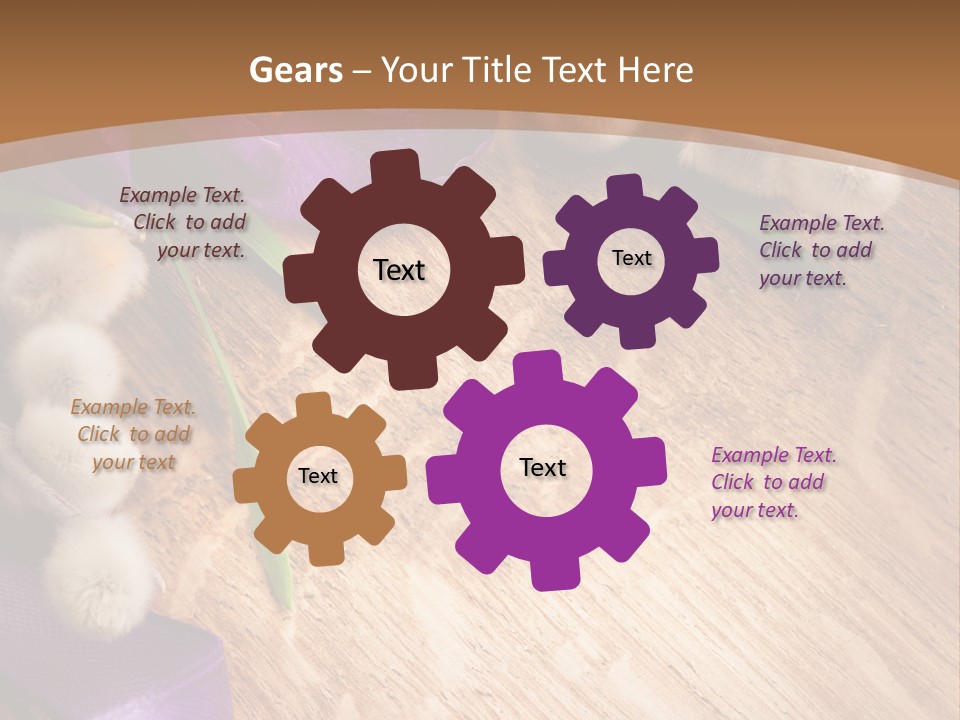 Pink Old Decoration PowerPoint Template