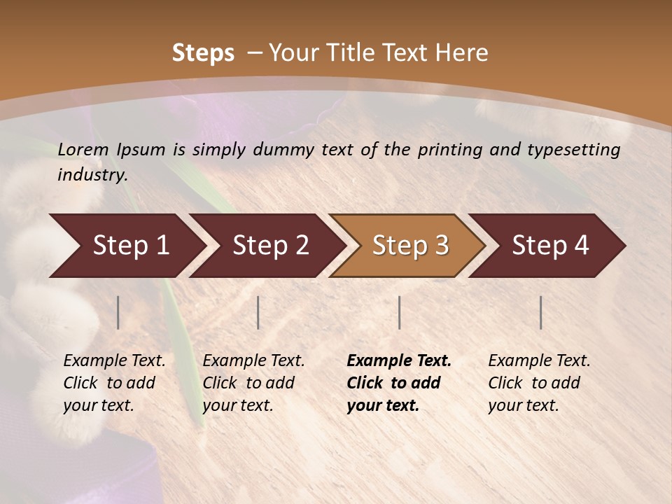 Pink Old Decoration PowerPoint Template