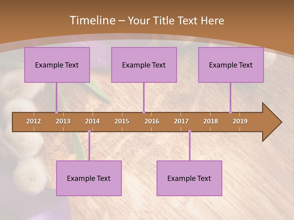 Pink Old Decoration PowerPoint Template