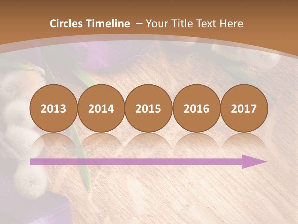 Pink Old Decoration PowerPoint Template