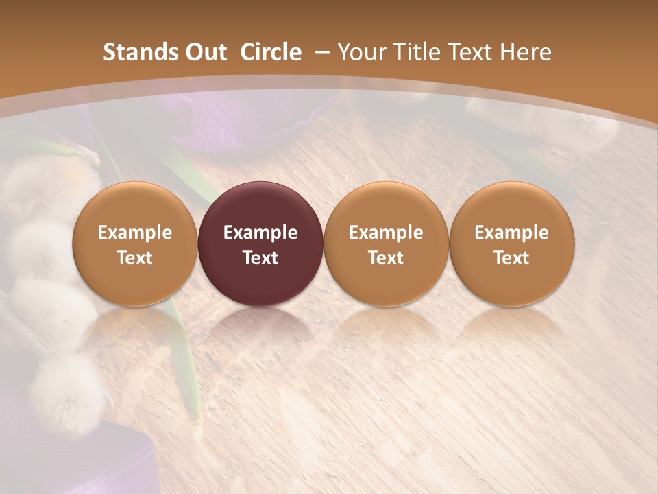 Pink Old Decoration PowerPoint Template