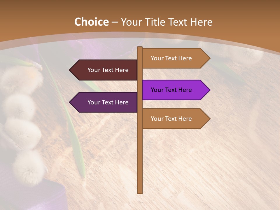 Pink Old Decoration PowerPoint Template