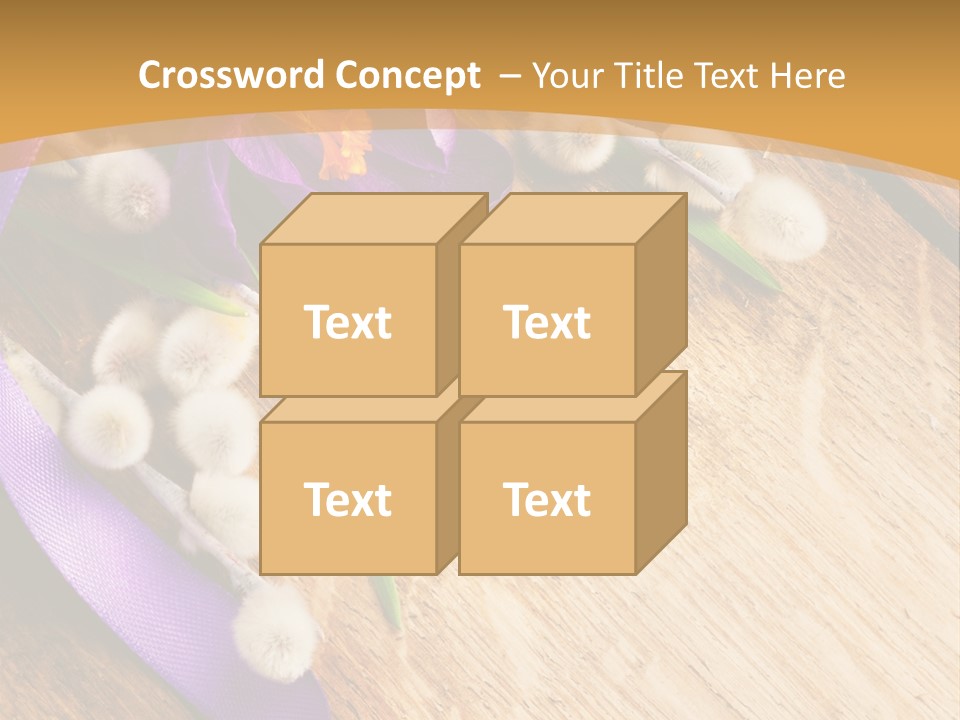 Beautiful Blue Nobody PowerPoint Template