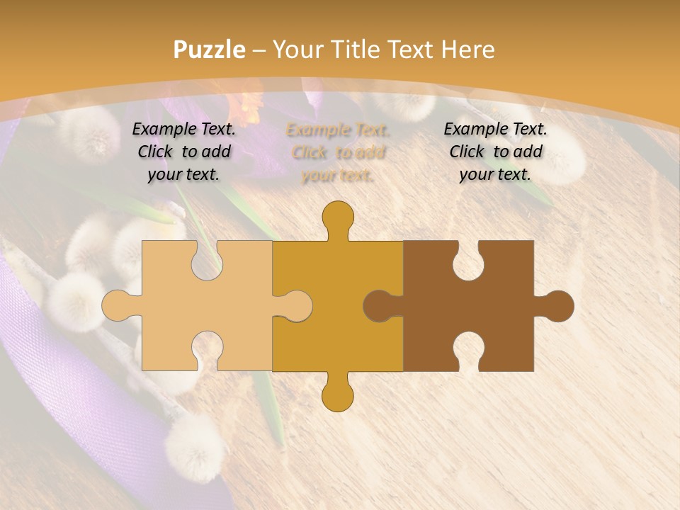 Beautiful Blue Nobody PowerPoint Template