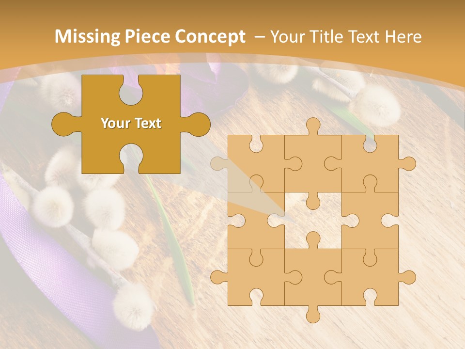 Beautiful Blue Nobody PowerPoint Template