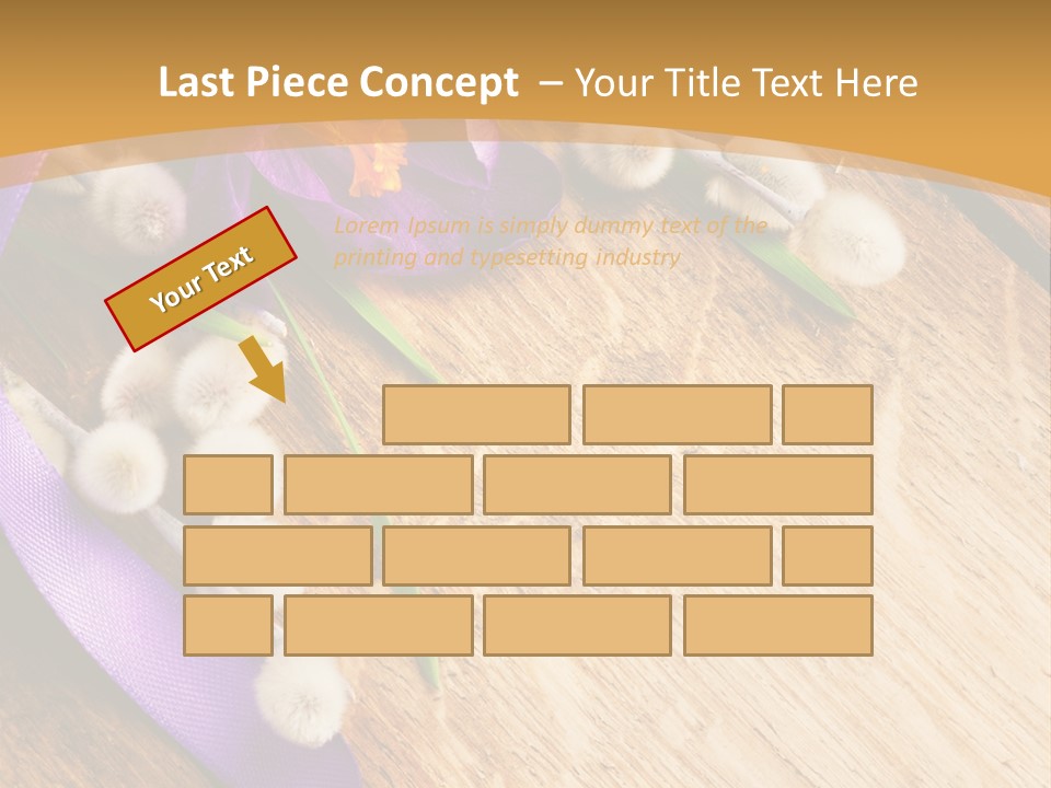 Beautiful Blue Nobody PowerPoint Template