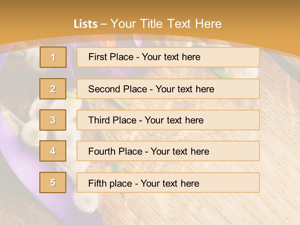Beautiful Blue Nobody PowerPoint Template