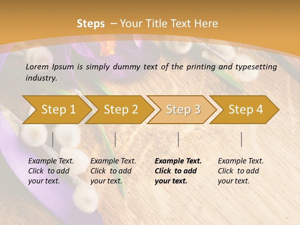 Beautiful Blue Nobody PowerPoint Template