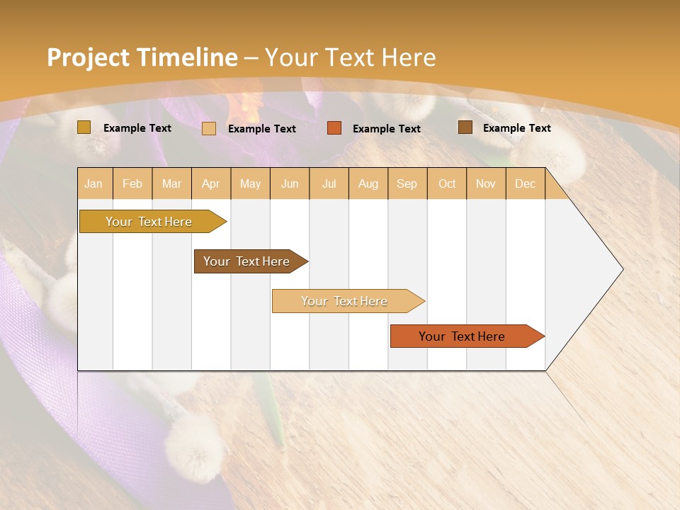 Beautiful Blue Nobody PowerPoint Template