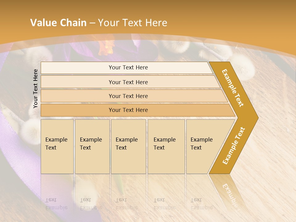 Beautiful Blue Nobody PowerPoint Template