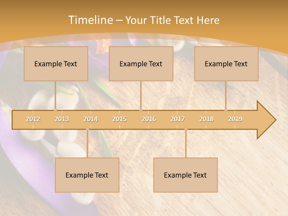 Beautiful Blue Nobody PowerPoint Template