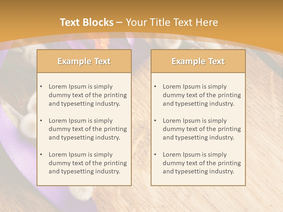 Beautiful Blue Nobody PowerPoint Template