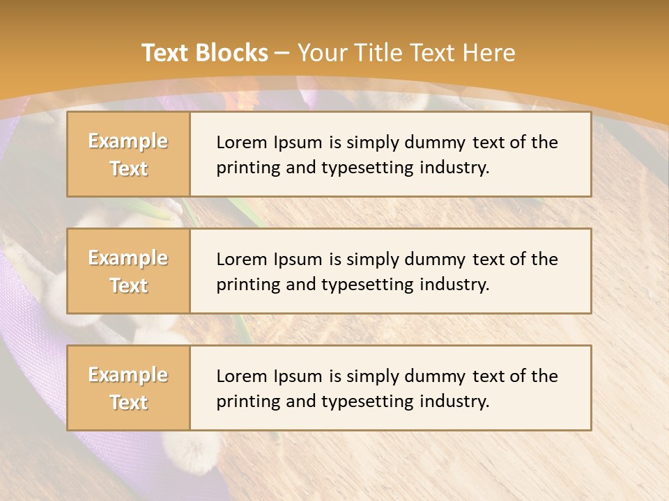 Beautiful Blue Nobody PowerPoint Template