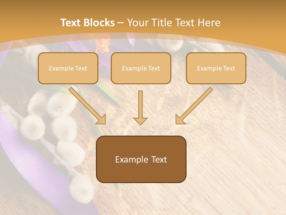 Beautiful Blue Nobody PowerPoint Template