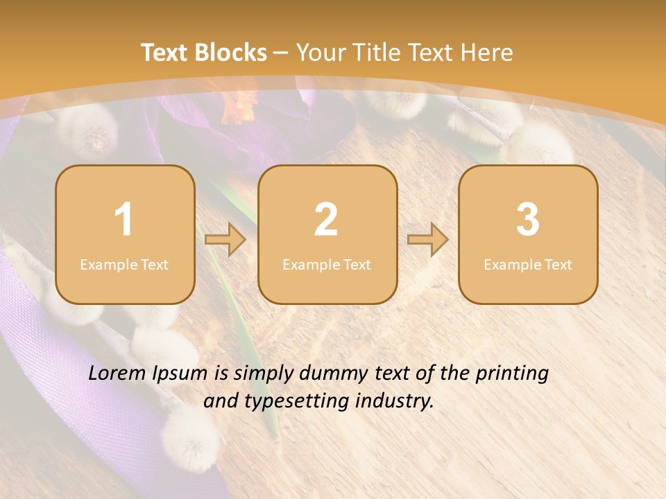 Beautiful Blue Nobody PowerPoint Template