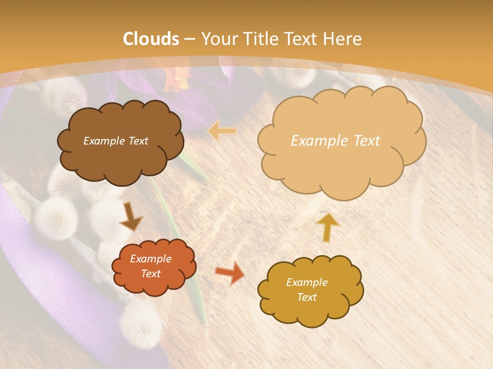 Beautiful Blue Nobody PowerPoint Template