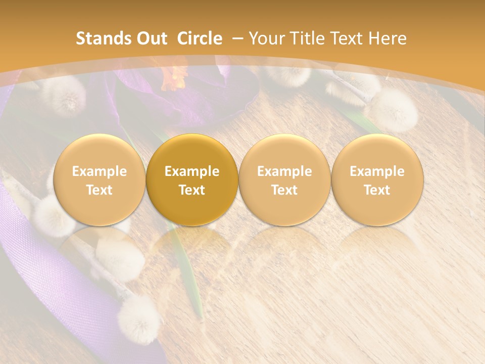 Beautiful Blue Nobody PowerPoint Template