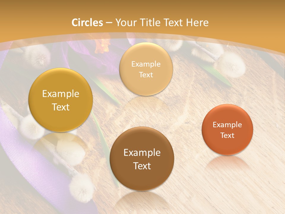 Beautiful Blue Nobody PowerPoint Template