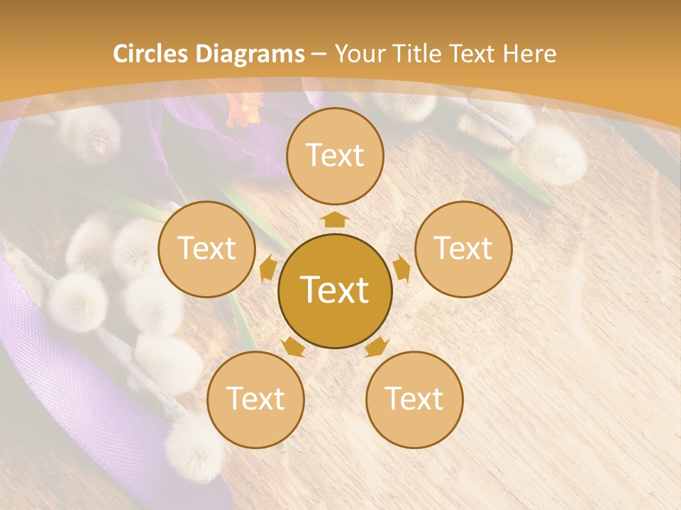 Beautiful Blue Nobody PowerPoint Template