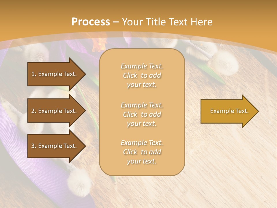 Beautiful Blue Nobody PowerPoint Template