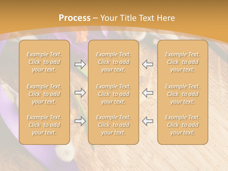 Beautiful Blue Nobody PowerPoint Template