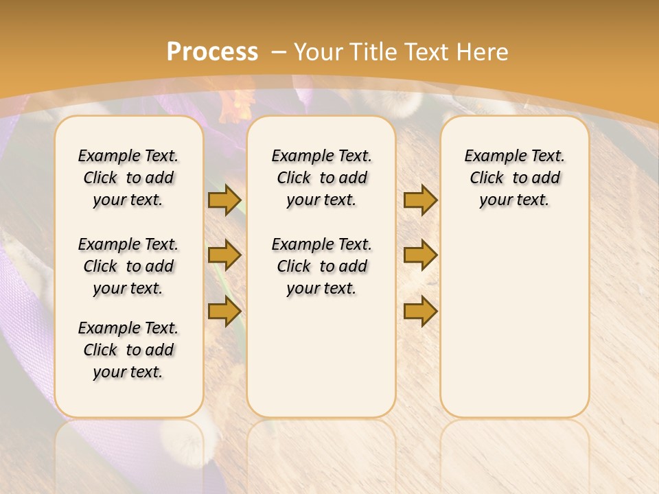 Beautiful Blue Nobody PowerPoint Template