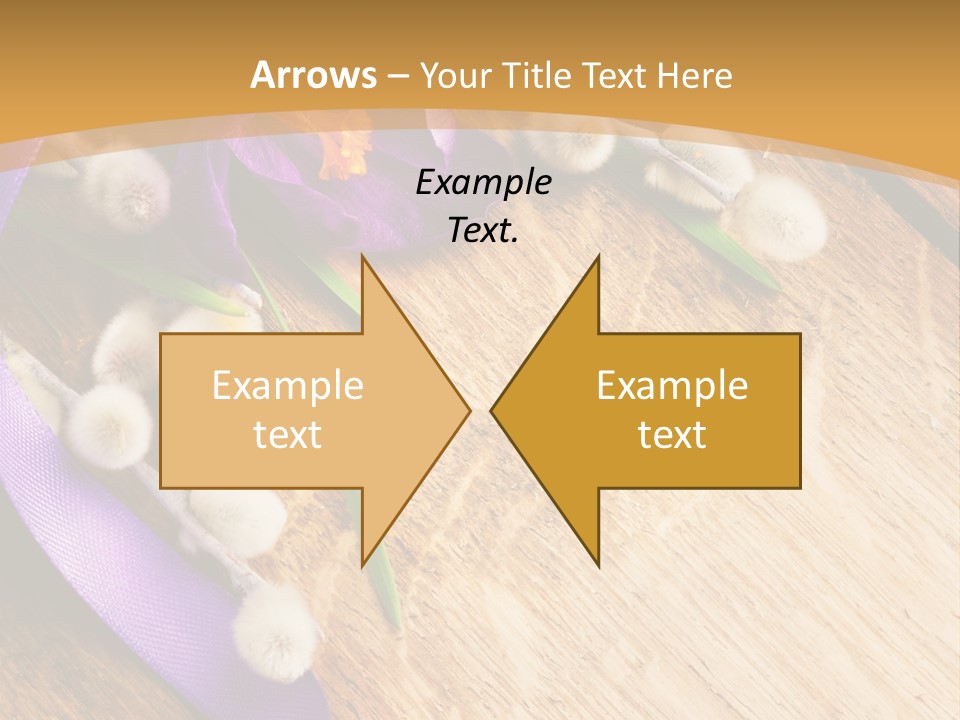 Beautiful Blue Nobody PowerPoint Template