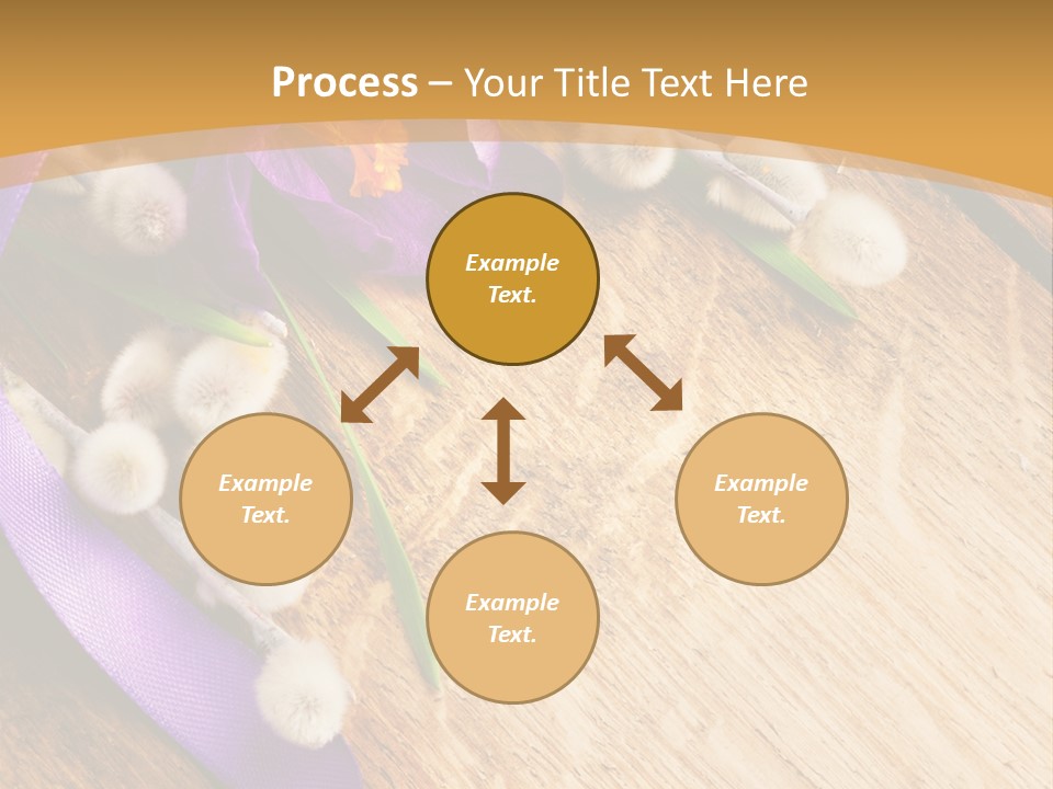 Beautiful Blue Nobody PowerPoint Template