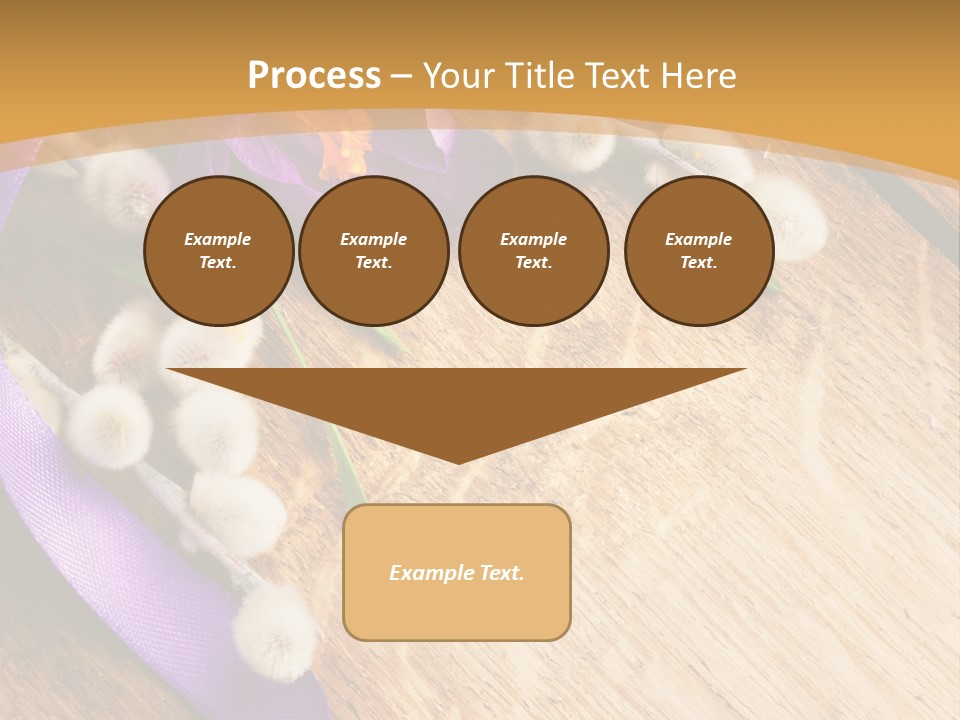 Beautiful Blue Nobody PowerPoint Template