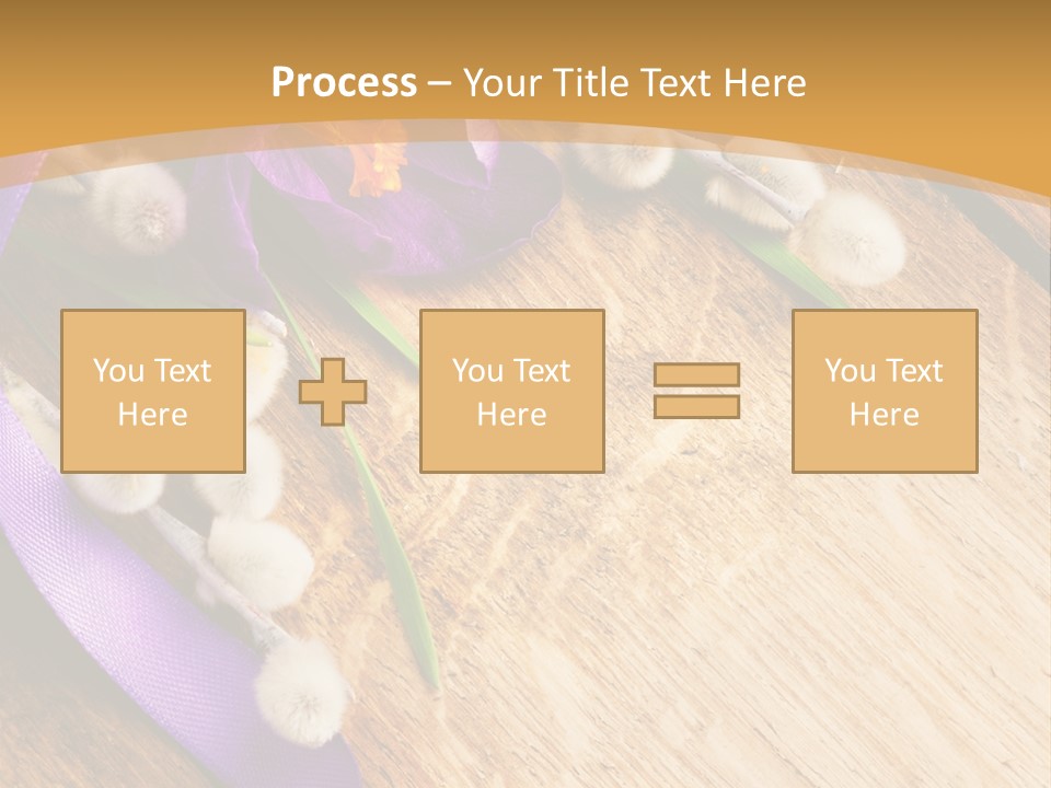 Beautiful Blue Nobody PowerPoint Template