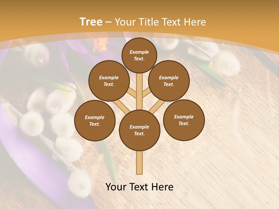 Beautiful Blue Nobody PowerPoint Template