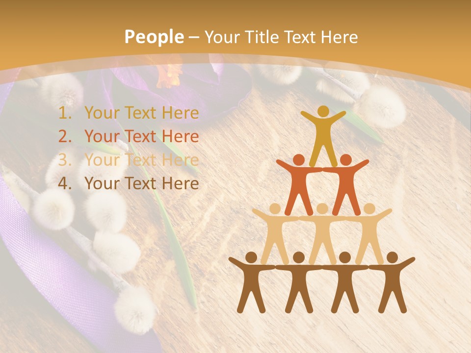 Beautiful Blue Nobody PowerPoint Template