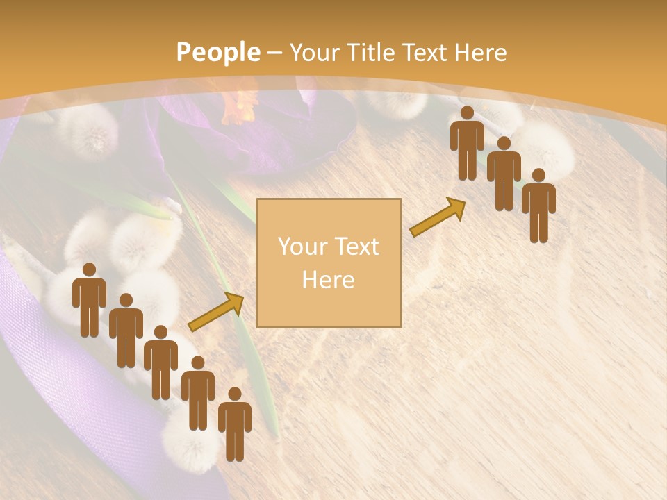 Beautiful Blue Nobody PowerPoint Template