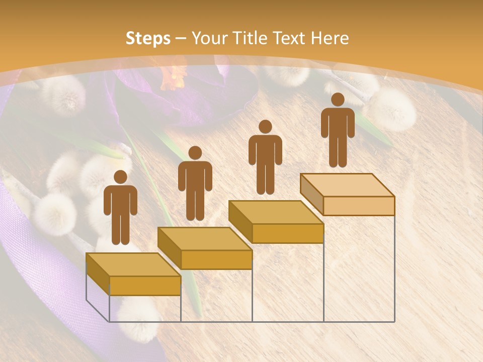 Beautiful Blue Nobody PowerPoint Template