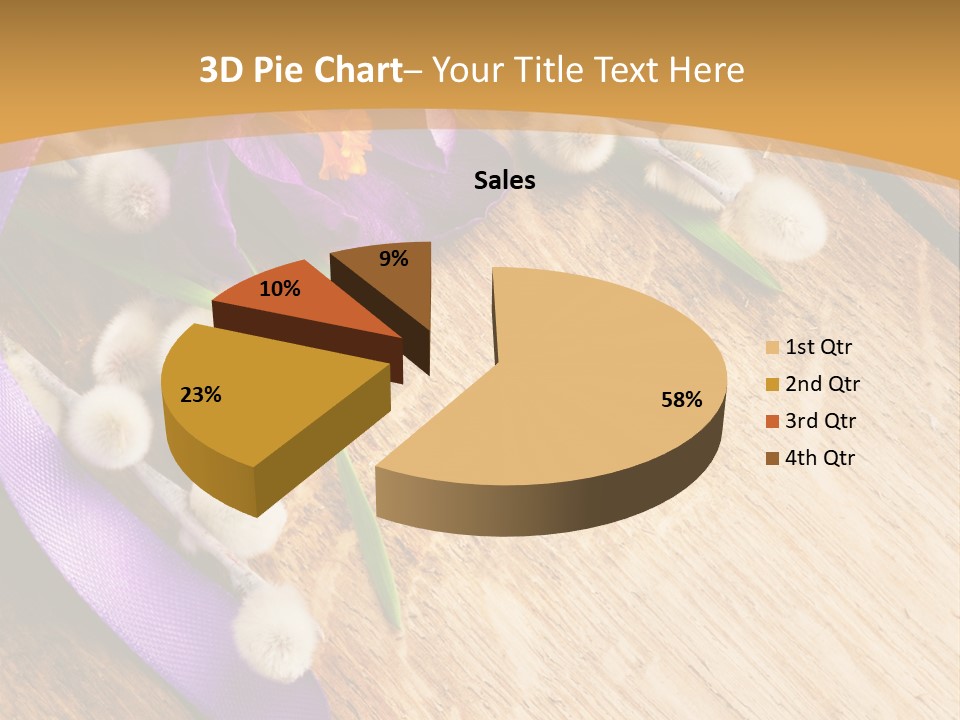 Beautiful Blue Nobody PowerPoint Template