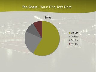 Parking Pylon Stripes PowerPoint Template