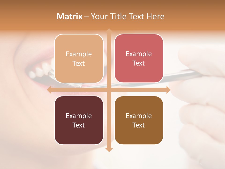 Dentist Clinical Stomatology PowerPoint Template